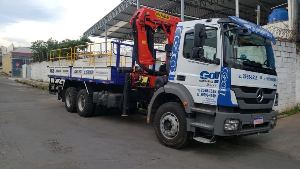 Operação industrial da Go Guindastes